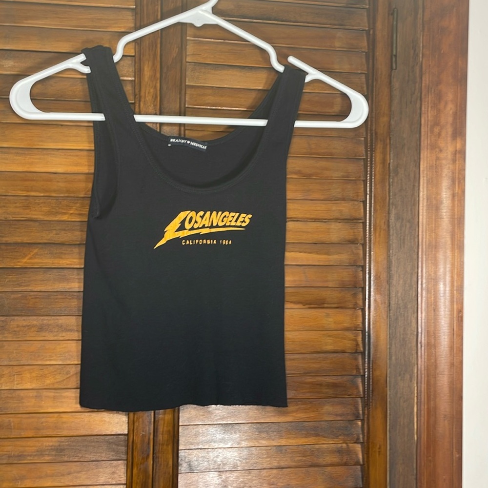 BRANDY MELVILLE BLACK TANK - ONE SIZE